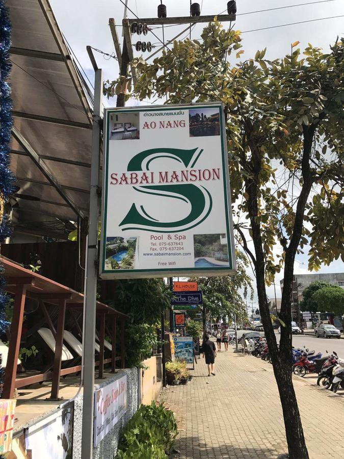 Sabai Mansion Ao Nang Exterior foto